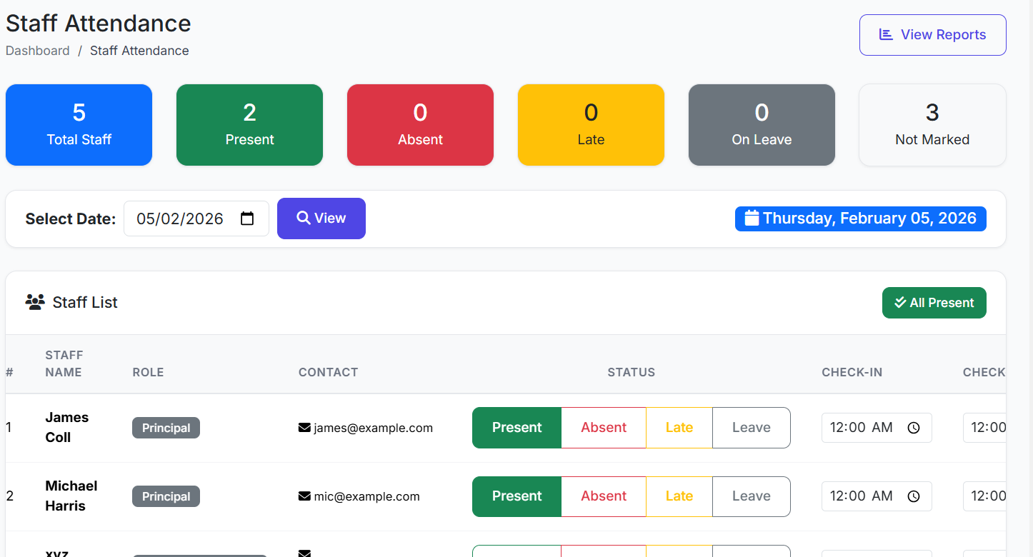 Part 20: Staff Attendance Module Guide in SSMS