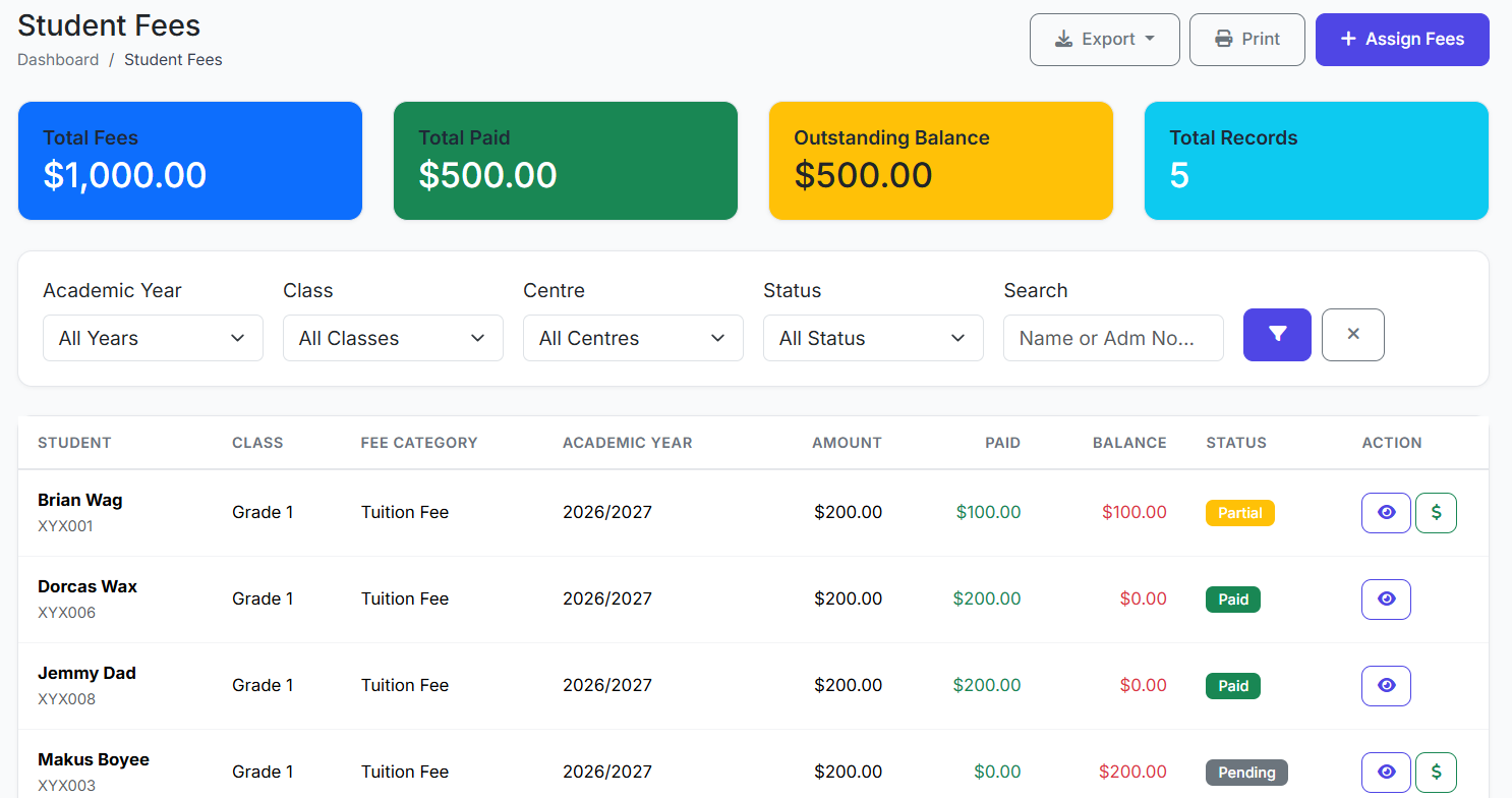 Part 28: Student Fees Module Guide in SSMS