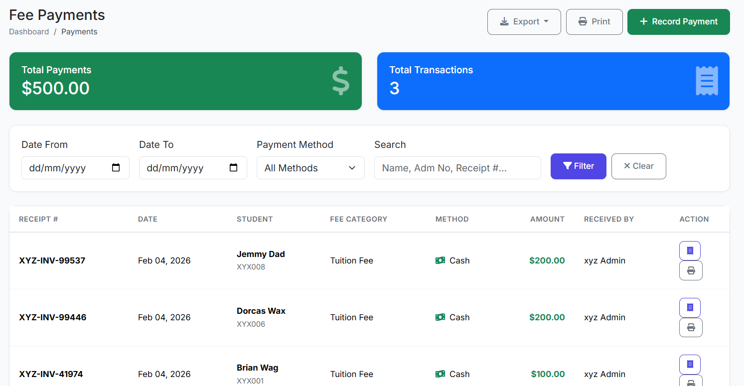 Part 30: Fee Payments Module Guide in SSMS