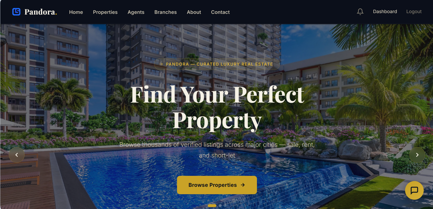 Pandora - Real Estate Listing and Brokerage Management Platform